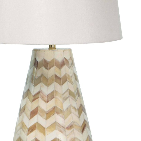 Cassia Chevron Table Lamp Macro 4